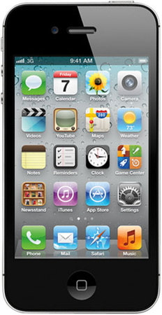 Смартфон APPLE iPhone 4S 16GB Black - Новомосковск