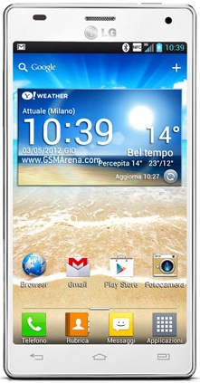 Смартфон LG Optimus 4X HD P880 White - Новомосковск