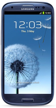 Смартфон Samsung Galaxy S3 GT-I9300 16Gb Pebble blue - Новомосковск